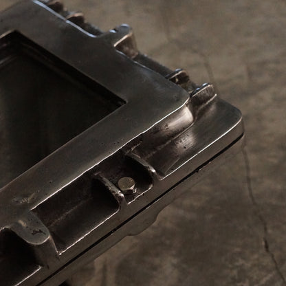 German cast iron wall light