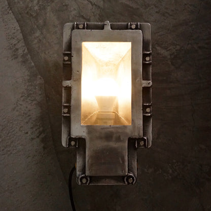 German cast iron wall light