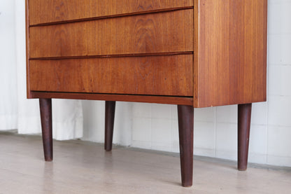 丹麥 柚木 經典 六抽 高斗櫃