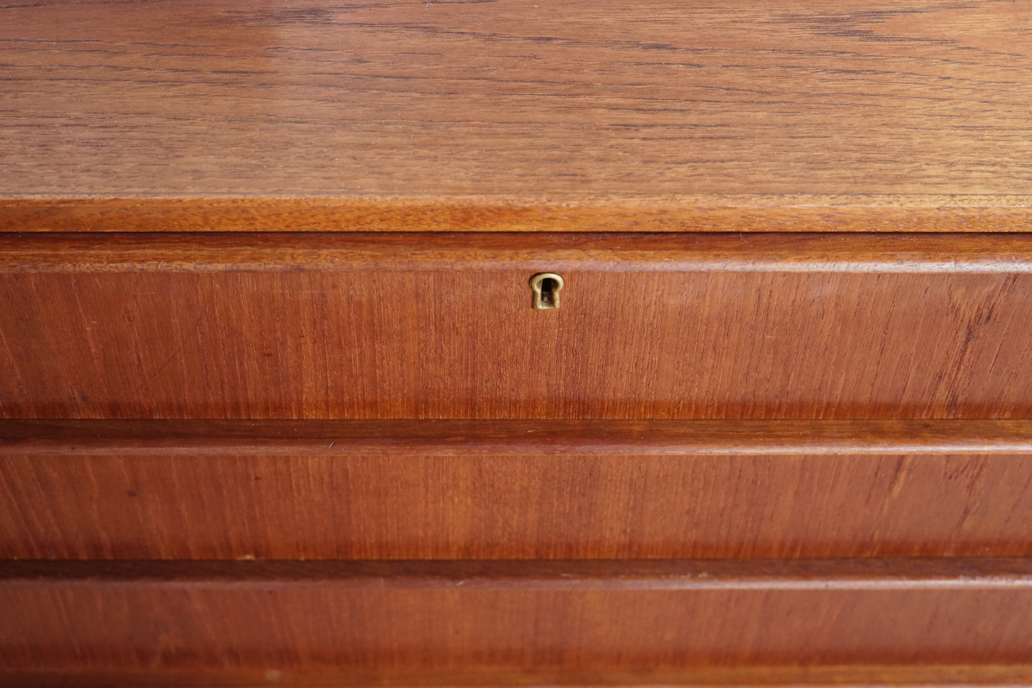 丹麥 柚木 經典 六抽 高斗櫃