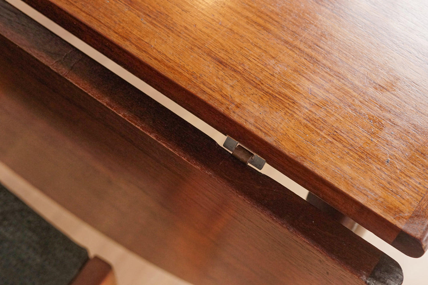 丹麥 玫瑰木 折葉 延伸餐桌