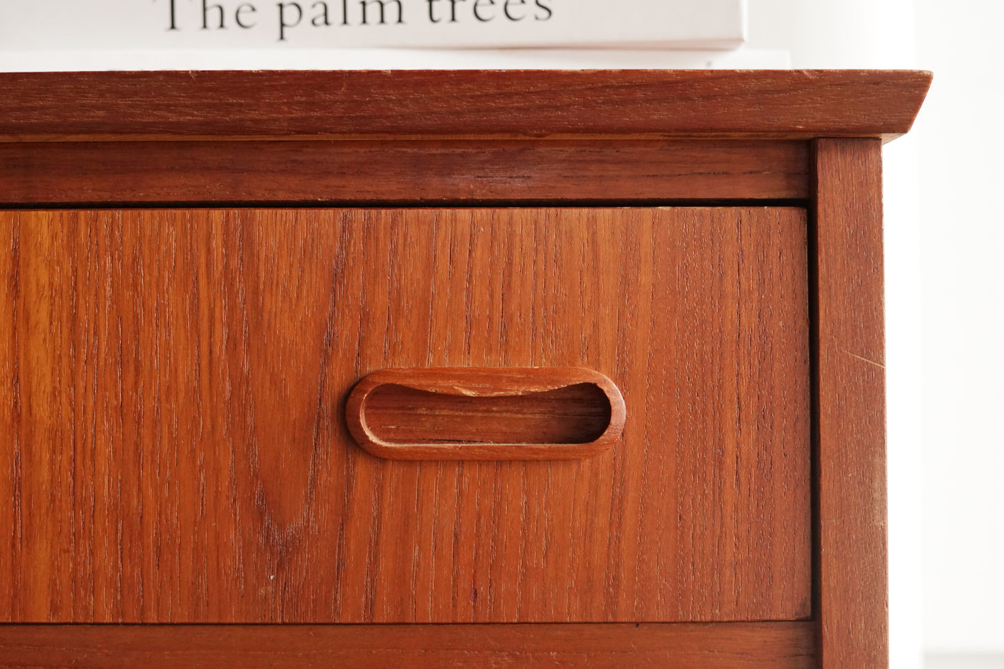 丹麥 柚木 中型 六抽屜 高櫃