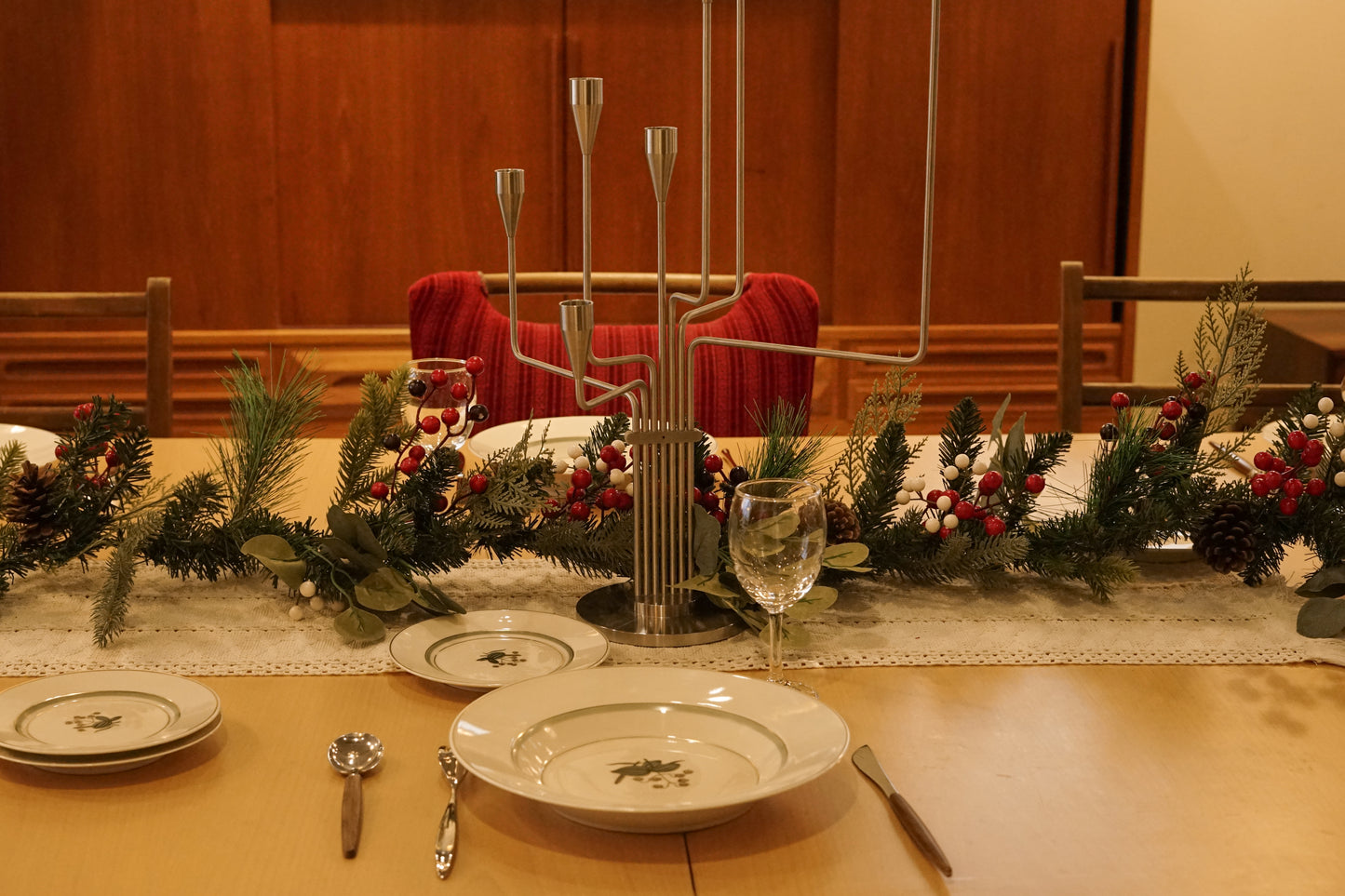 丹麥 Fritz Hansen 櫸木 超橢圓形 延伸 餐桌