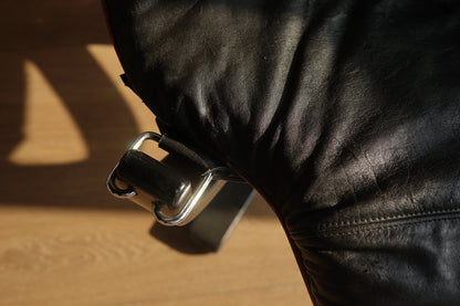 Falcon chair 獵鷹 黑色 皮革 休閒椅