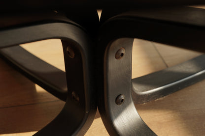 Falcon chair 獵鷹 黑色 皮革 休閒椅