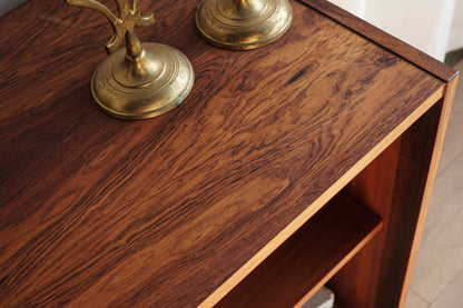 丹麥 玫瑰木 古典 雙滑門 矮櫃