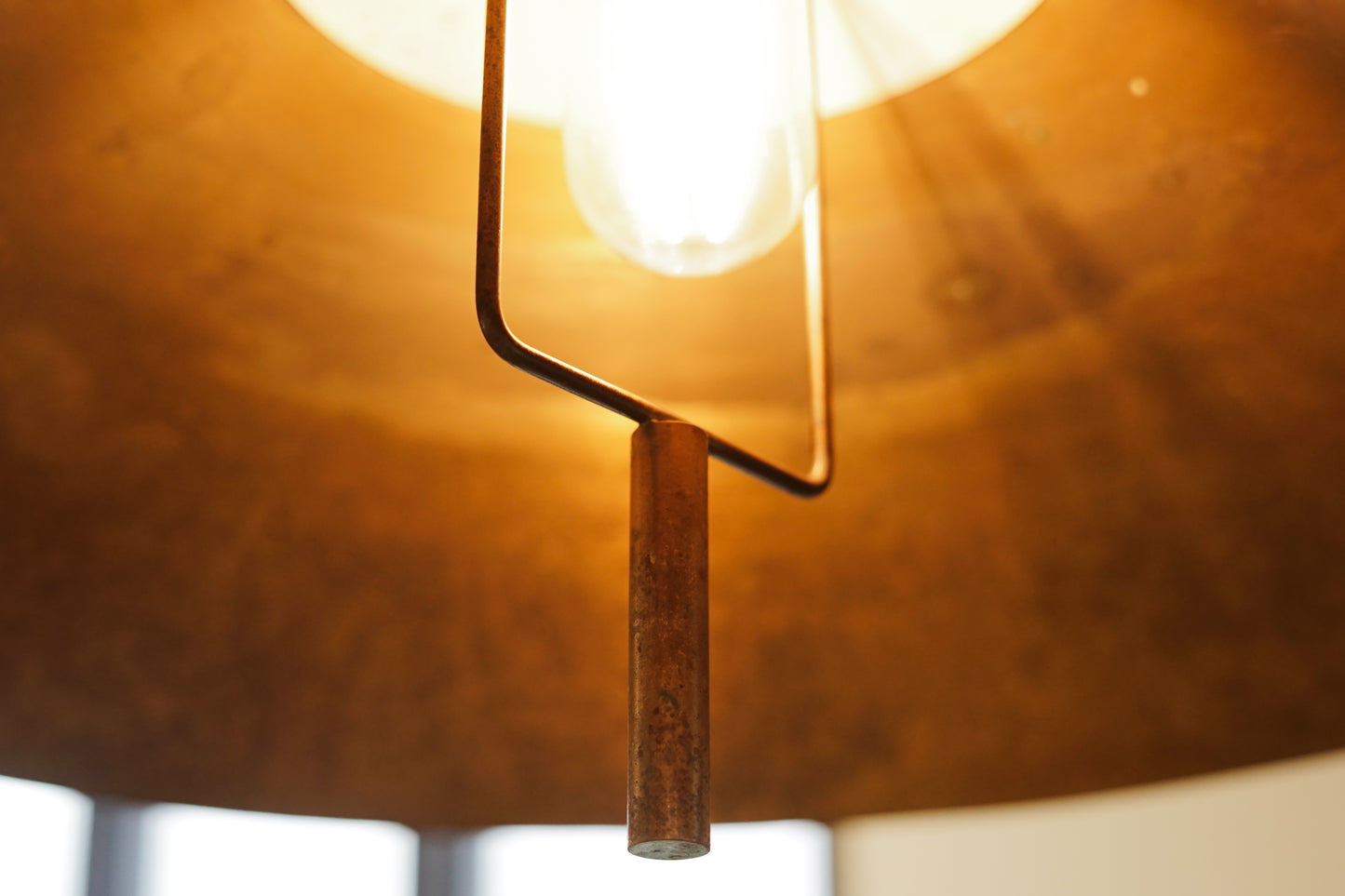 丹麥 T.H. Valentiner「Fusijama」黃銅 吊燈