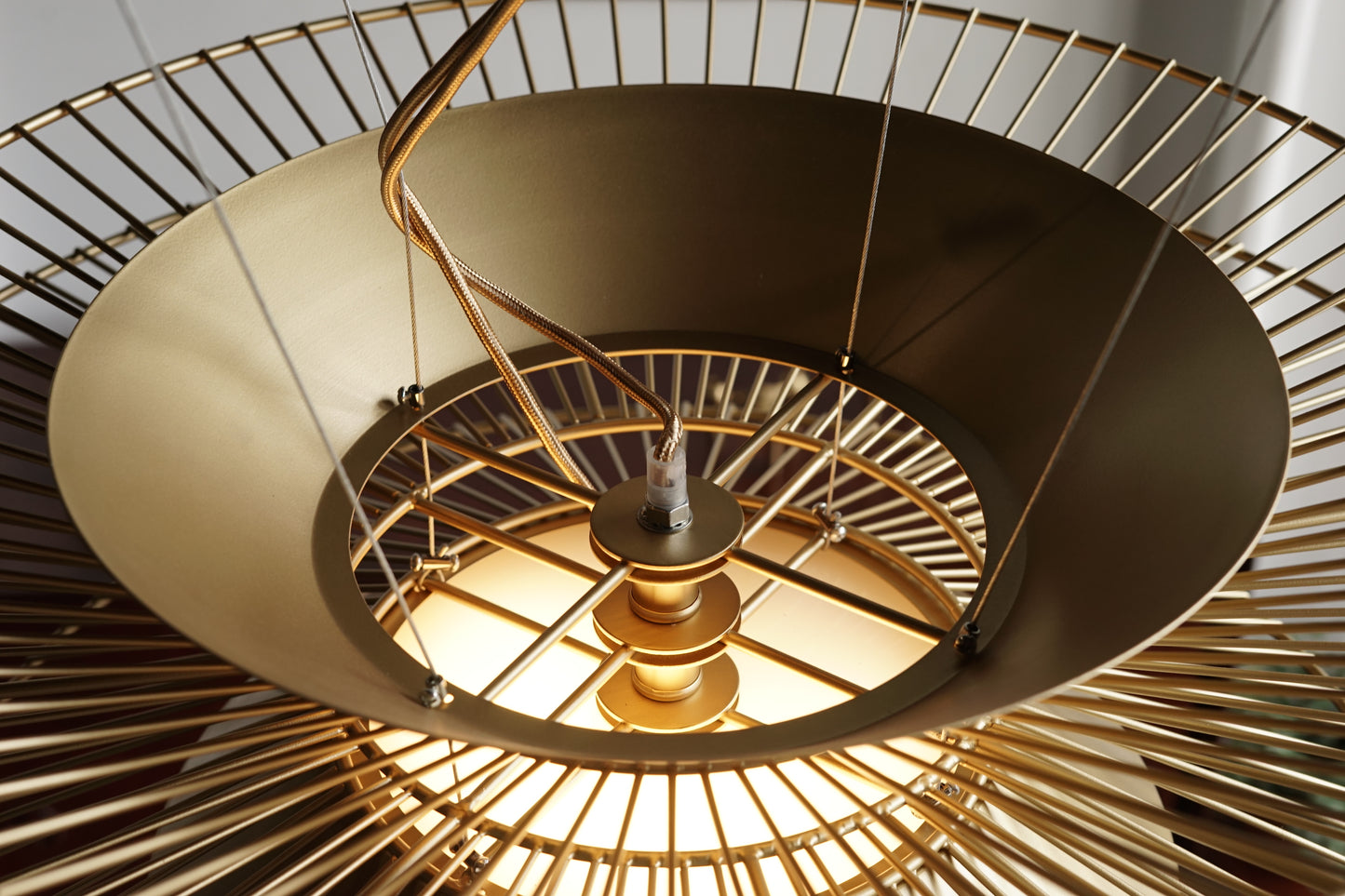 Forestier Gravity 2 Suspension Lamp (香檳金) OLDANMARK