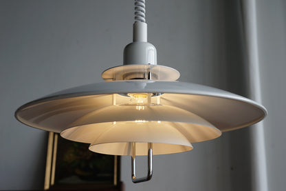 Belid Primus II 瑞典製 經典 伸縮 升降 白色 吊燈 OLDANMARK