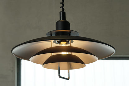 Belid Primus II 瑞典製 經典 伸縮 升降 黑色 吊燈 OLDANMARK