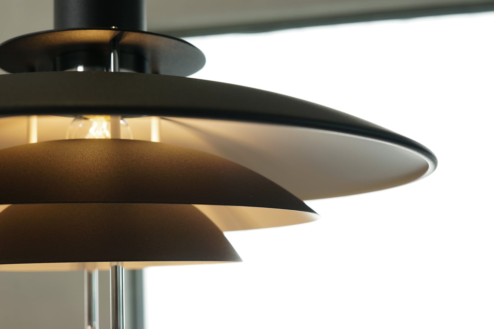 Belid Primus II 瑞典製 經典 伸縮 升降 黑色 吊燈 OLDANMARK