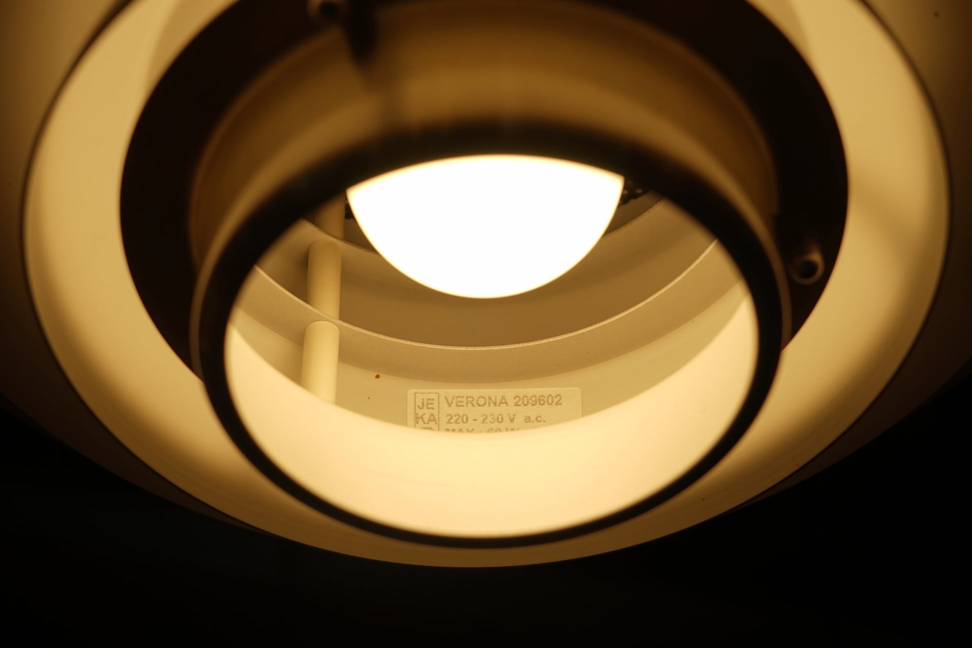 丹麥 Jeka Verona 黃銅色層疊吊燈 (Type 209602) OLDANMARK