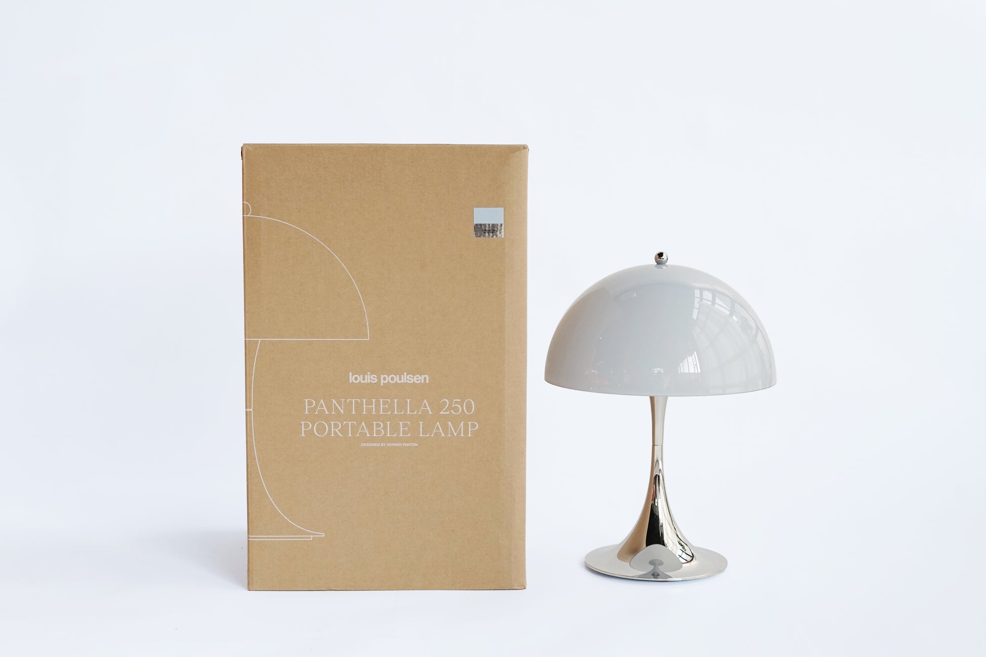 Louis Poulsen Panthella 250 Portable (經典乳白 / 靜謐灰藍) OLDANMARK