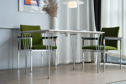 丹麥 Fritz Hansen 經典 淺灰色 矩形餐桌 OLDANMARK