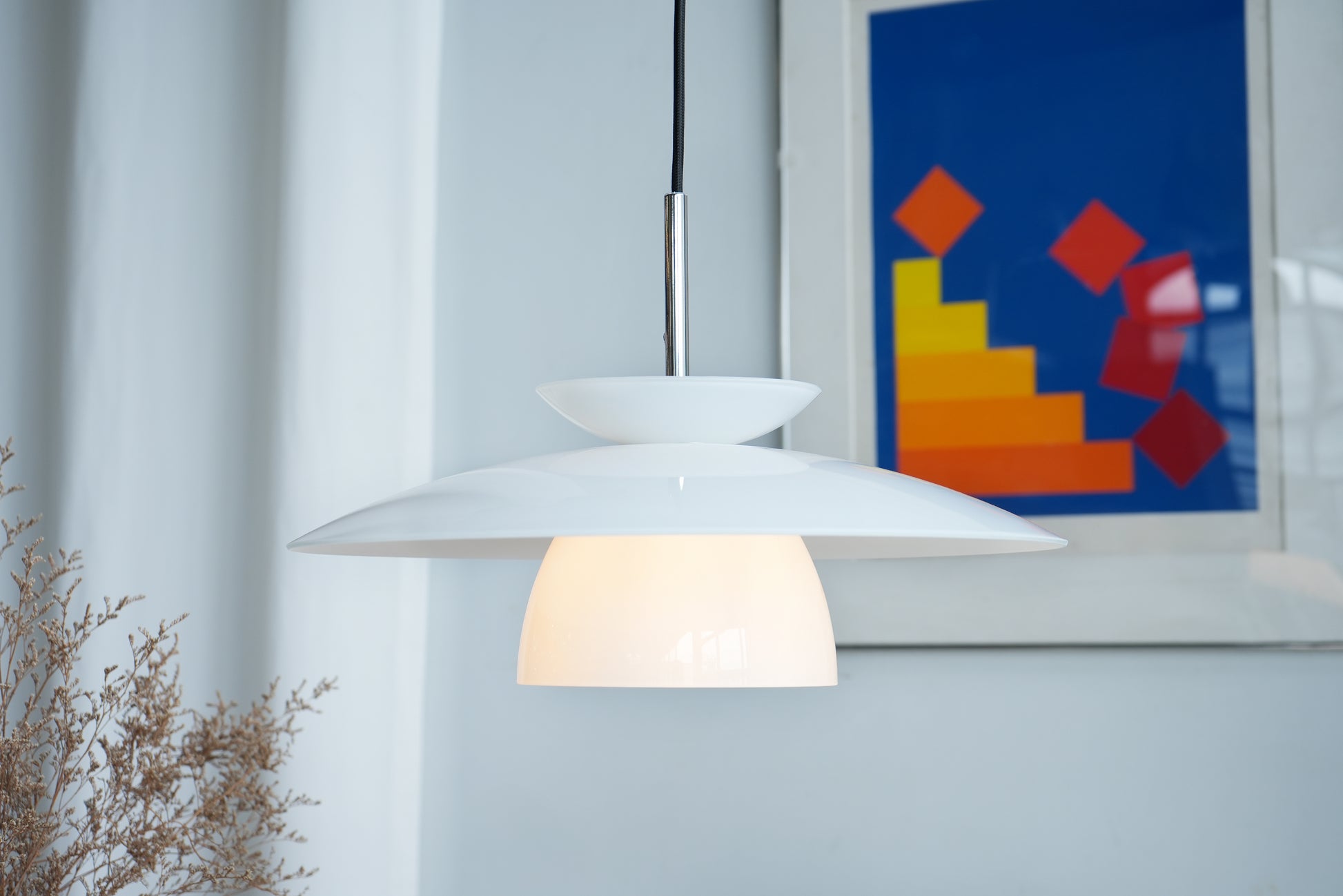 Halo Design 經典 三層 玻璃吊燈 OLDANMARK