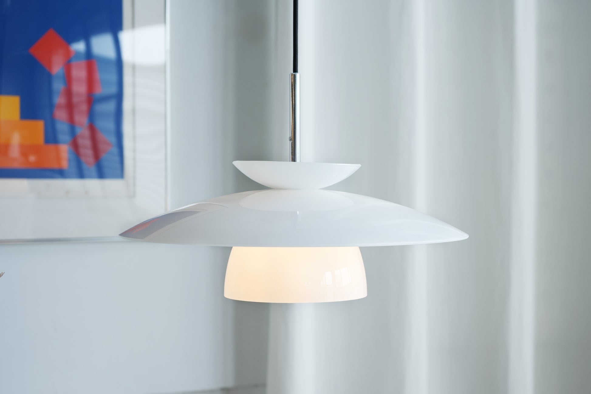 Halo Design 經典 三層 玻璃吊燈 OLDANMARK