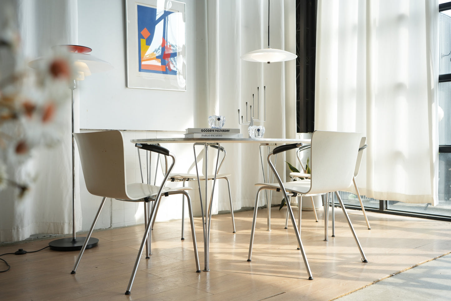 Fritz Hansen Piet Hein & Bruno Mathsson 超橢圓餐桌 OLDANMARK