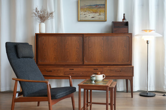 丹麥 Kai Kristiansen Model 54 玫瑰木大型邊櫃 OLDANMARK