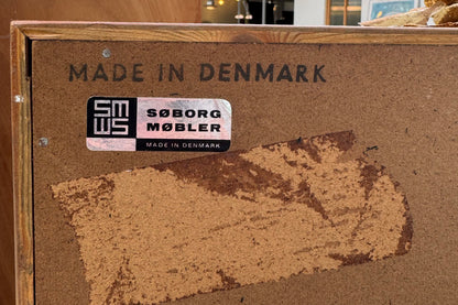 Børge Mogensen 柚木 展示 雙層 櫃組 OLDANMARK