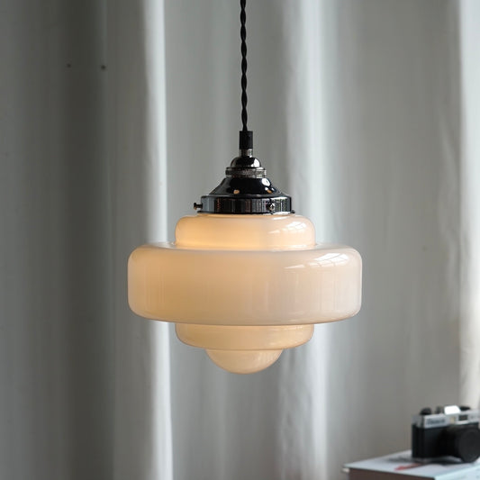 Schoolhouse Glass Pendant Light
