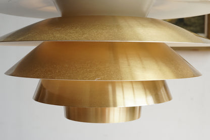 Svend Middelboe 丹麥 LYFA Verona 黃銅吊燈