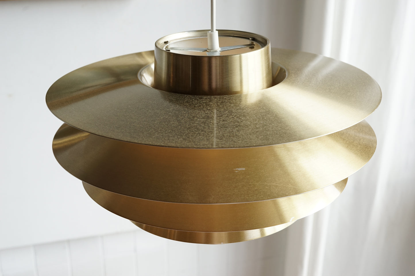 Svend Middelboe 丹麥 LYFA Verona 黃銅吊燈