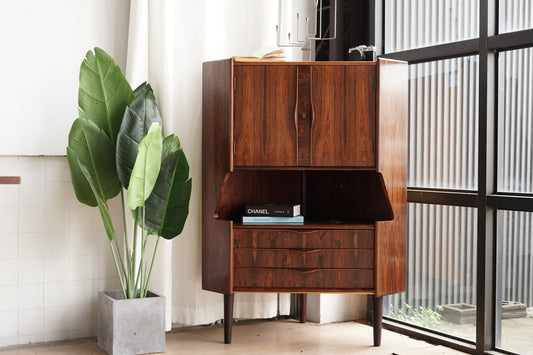 丹麥 Omann Jun 玫瑰木 轉角櫃