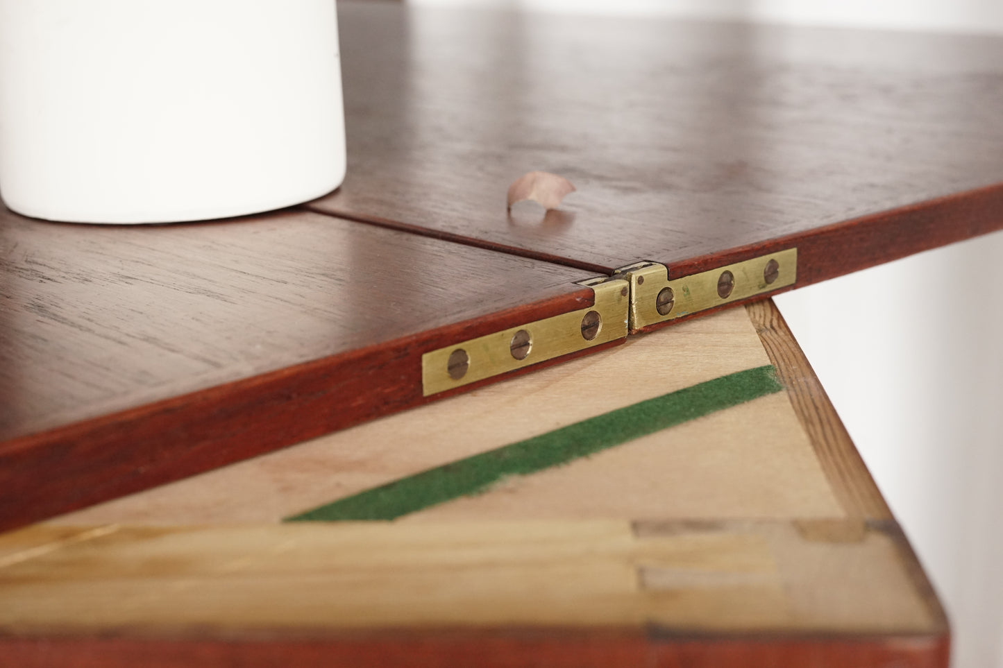 丹麥 柚木 旋轉 延伸桌