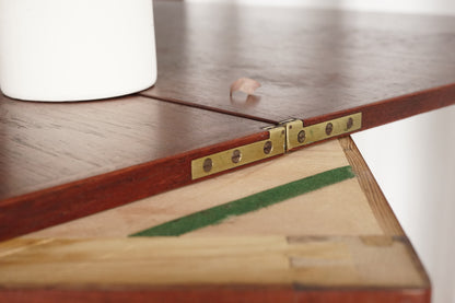 丹麥 柚木 旋轉 延伸桌