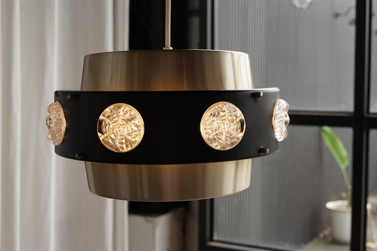 丹麥 黑環黃銅 吊燈