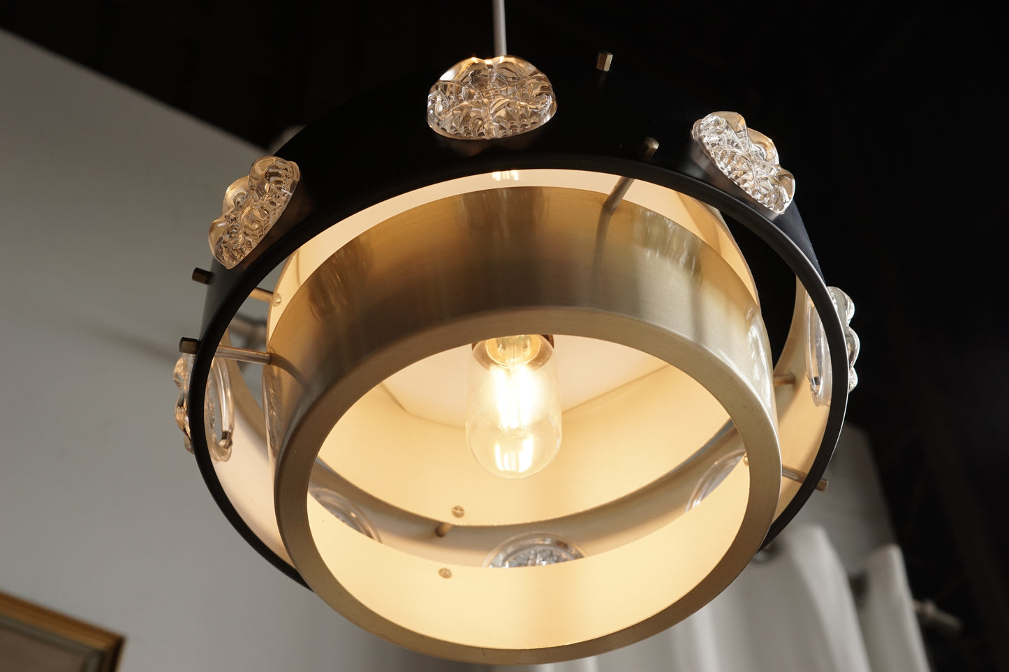 丹麥 黑環黃銅 吊燈