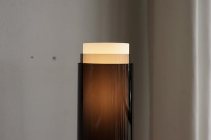 丹麥 Penlau Lamper 雙層圓筒 咖啡色 桌燈