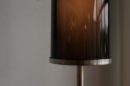 丹麥 Penlau Lamper 雙層圓筒 咖啡色 桌燈