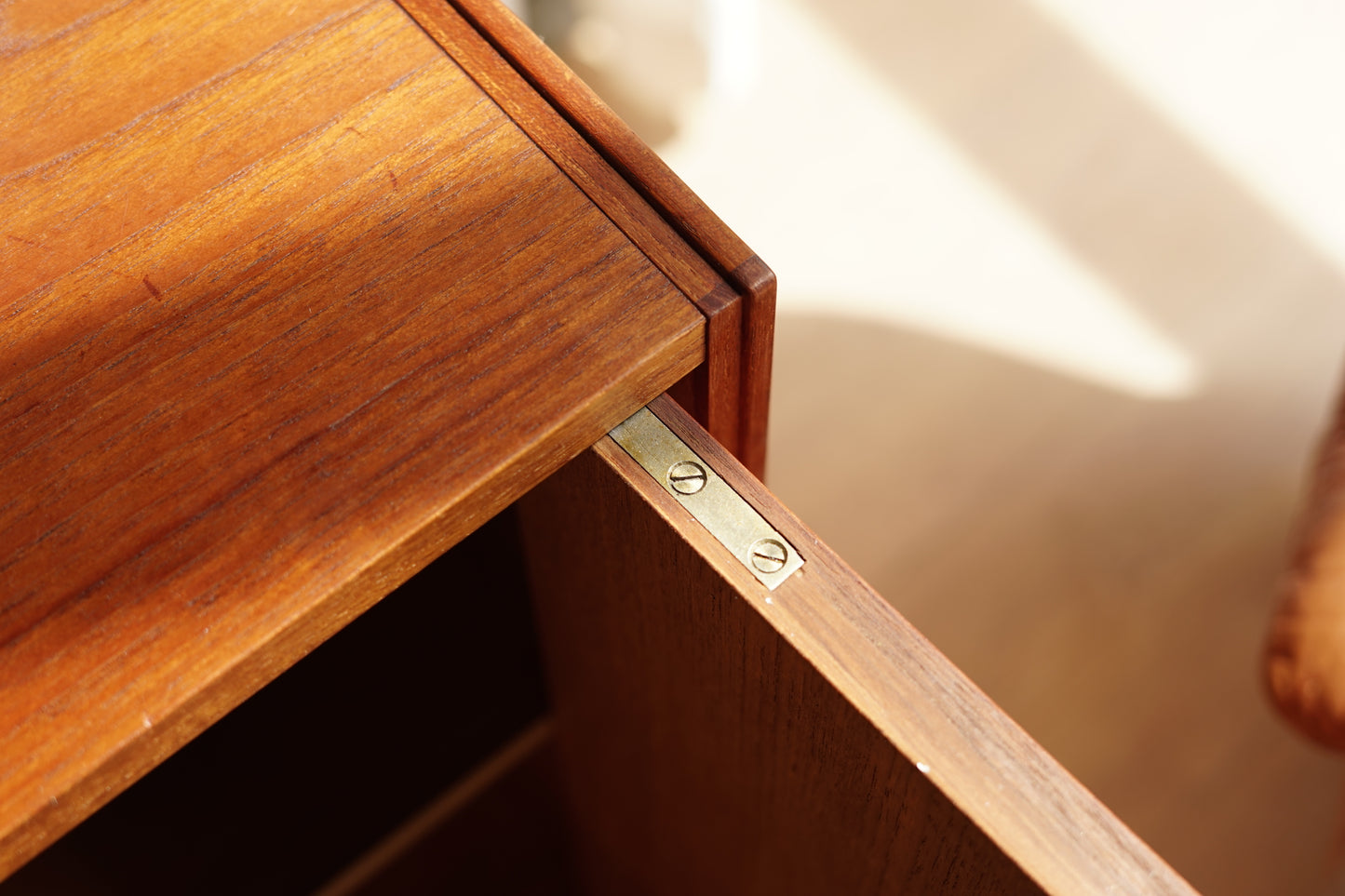 丹麥 柚木 方格 收納 邊櫃/書櫃