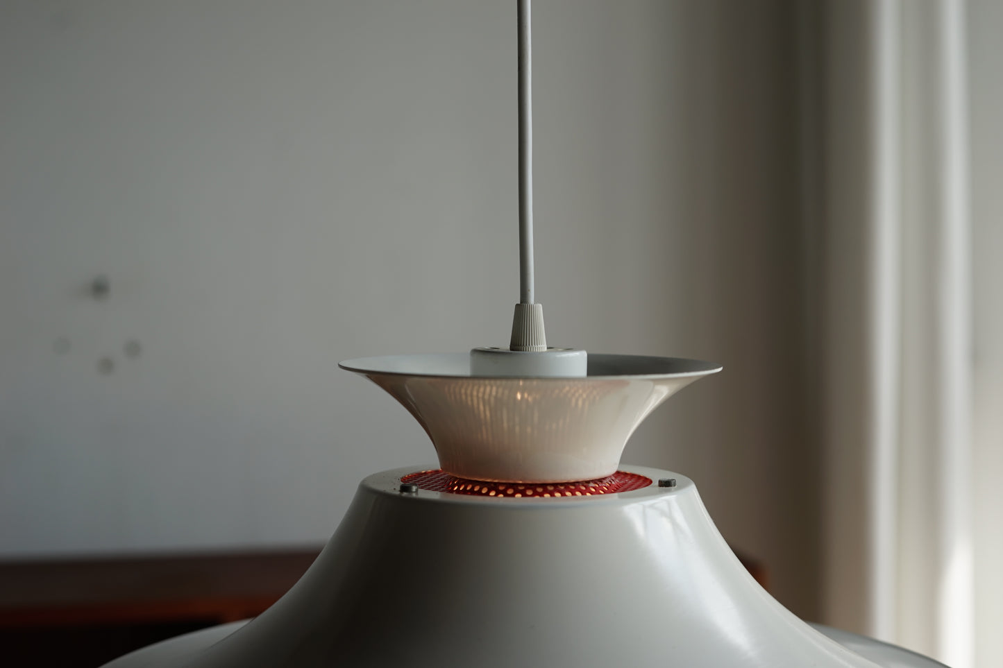 丹麥 JEKA 霧白環片 吊燈