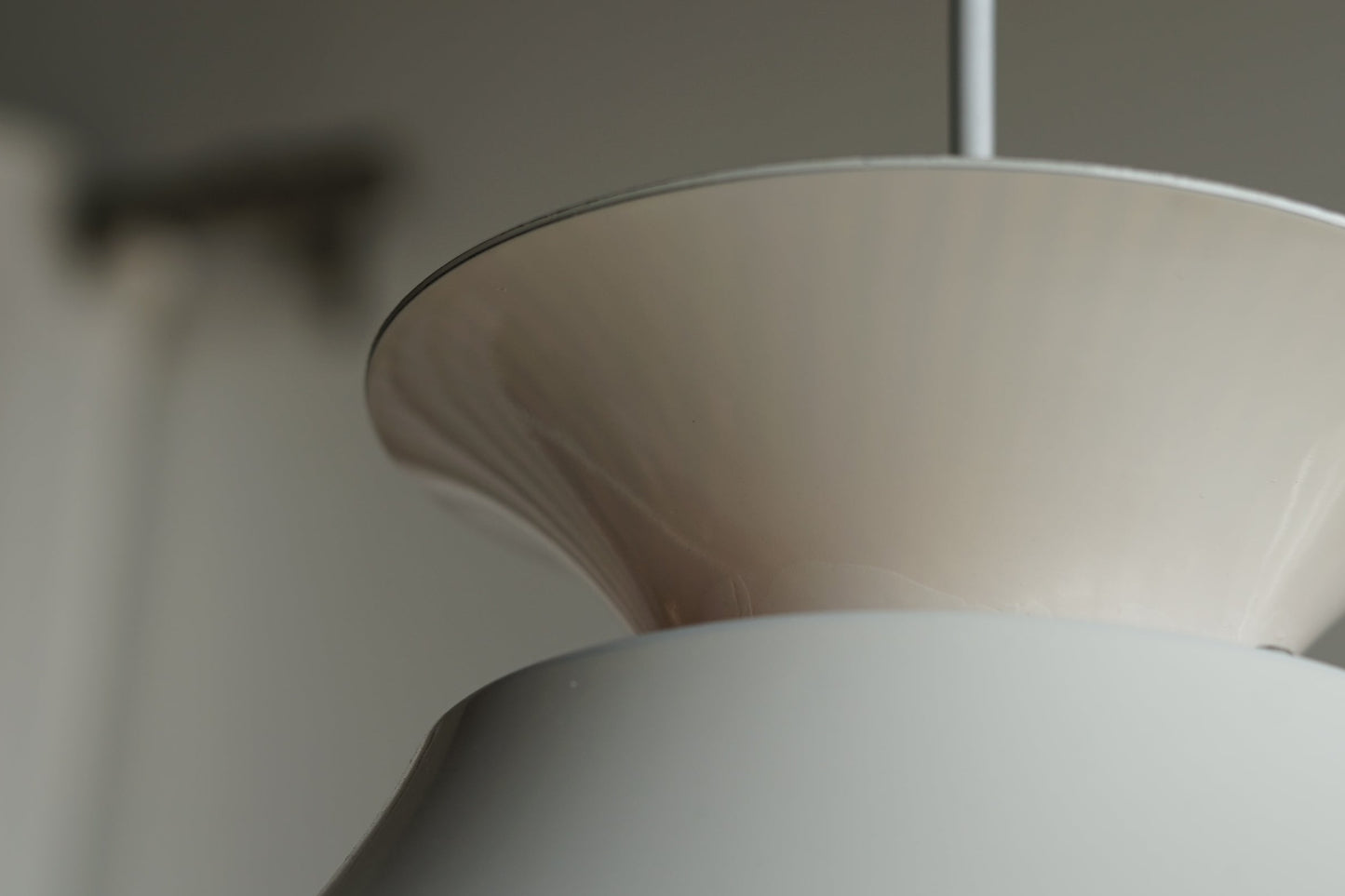 丹麥 JEKA 霧白環片 吊燈