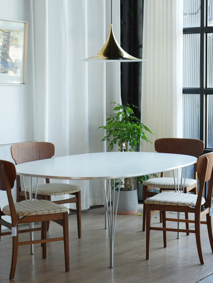 丹麥 Fritz Hansen Superellipse Table 超級橢圓桌 (2004 年製造) OLDANMARK