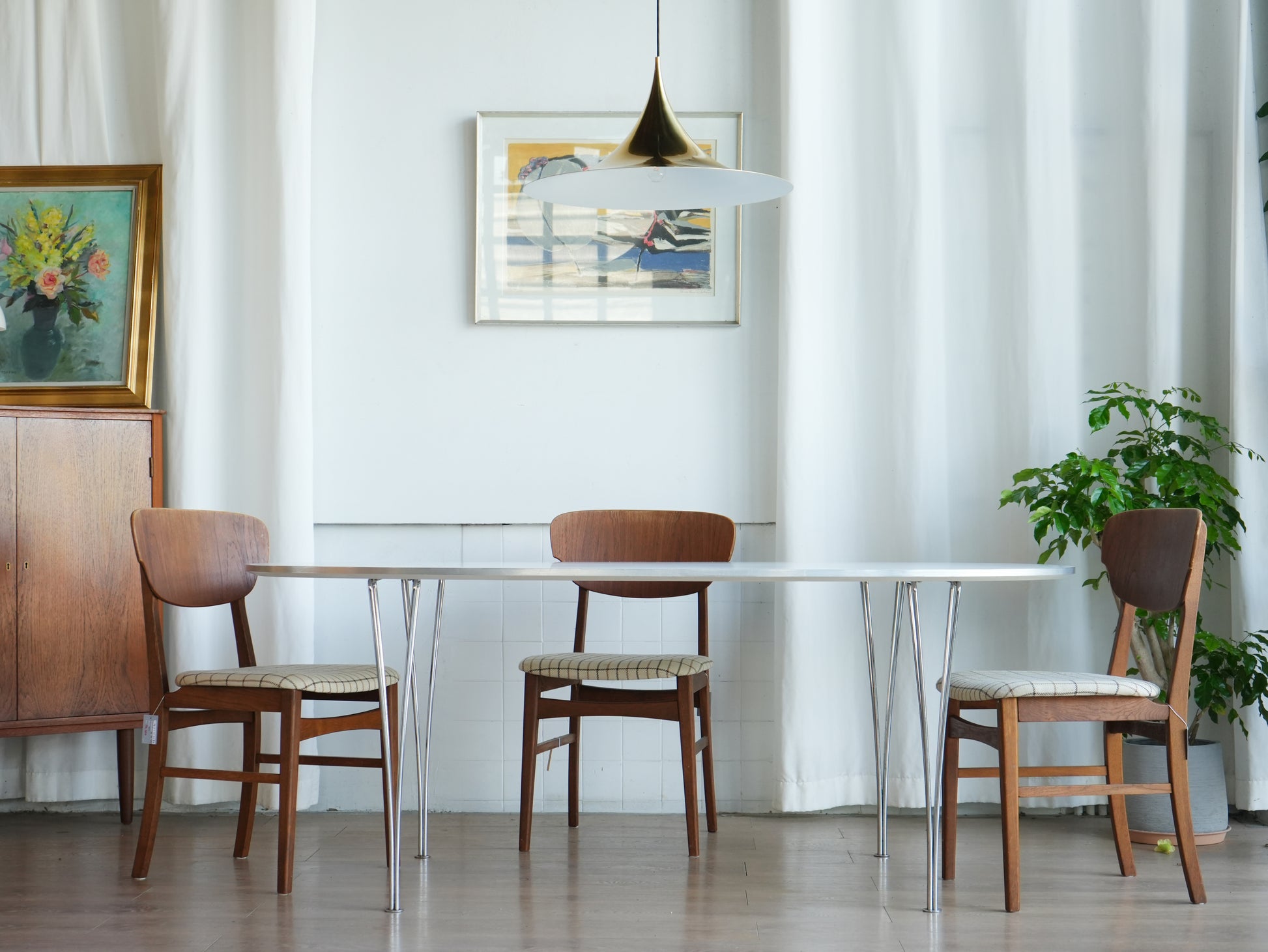 丹麥 Fritz Hansen Superellipse Table 超級橢圓桌 (2004 年製造) OLDANMARK