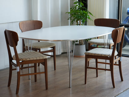 丹麥 Fritz Hansen Superellipse Table 超級橢圓桌 (2004 年製造) OLDANMARK