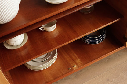 丹麥 柚木 餐邊展示櫃