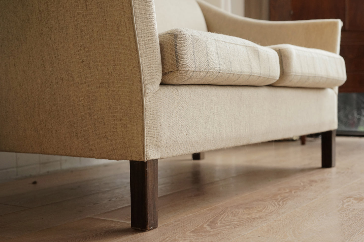 丹麥 奶油色 雙人沙發