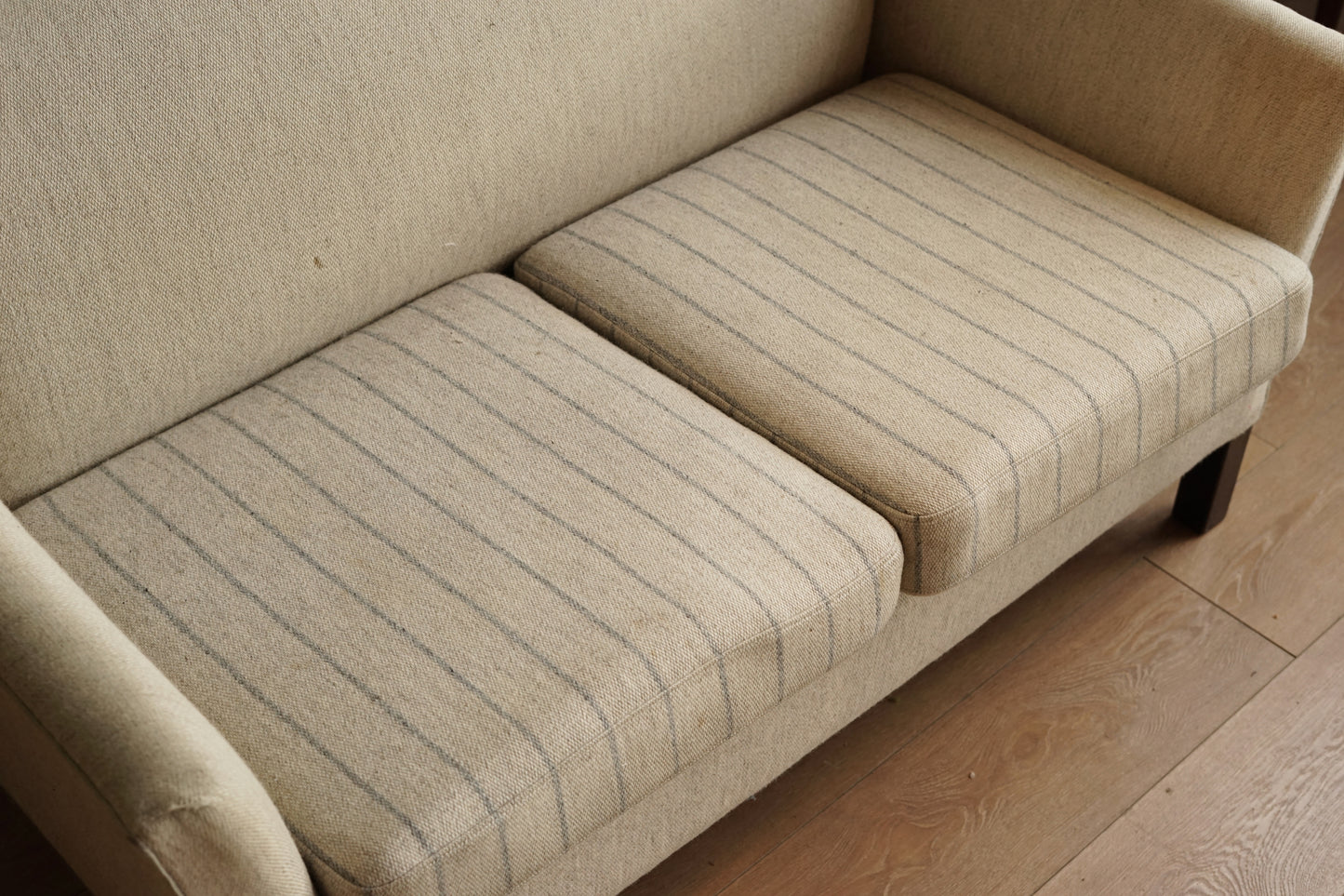 丹麥 奶油色 雙人沙發