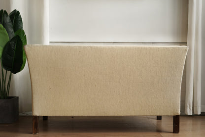 丹麥 奶油色 雙人沙發