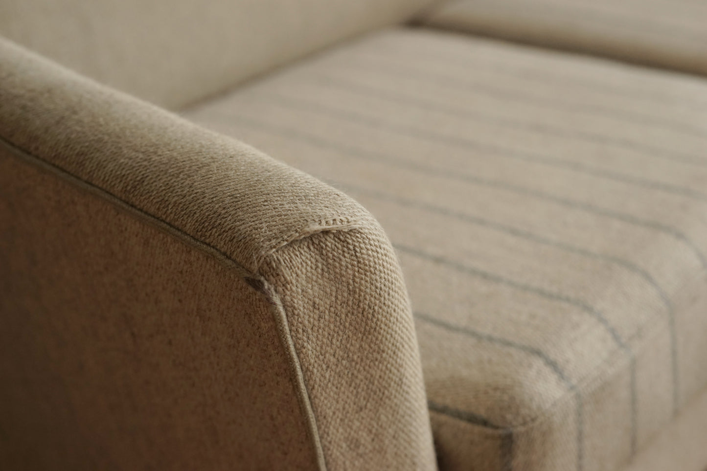 丹麥 奶油色 雙人沙發