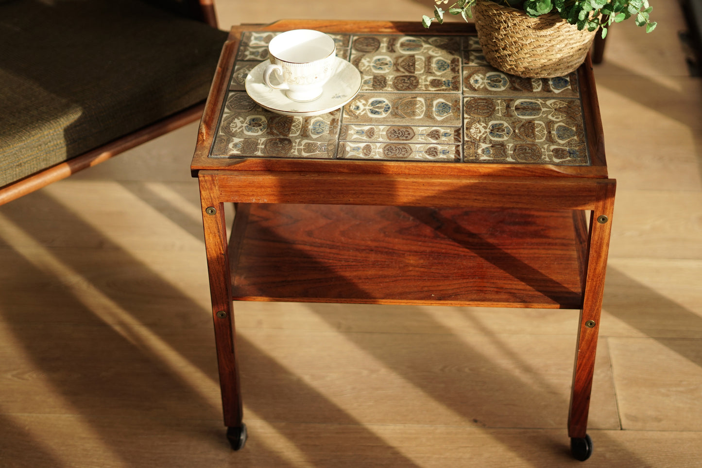 丹麥 Severin Hansen 皇家 哥本哈根磁磚 推車