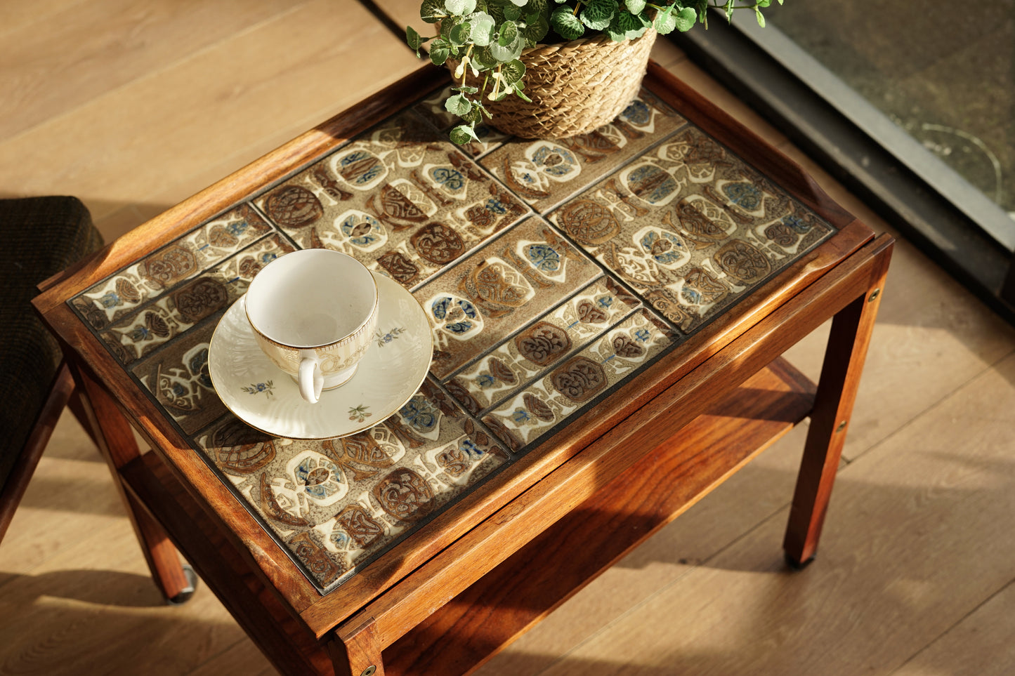 丹麥 Severin Hansen 皇家 哥本哈根磁磚 推車