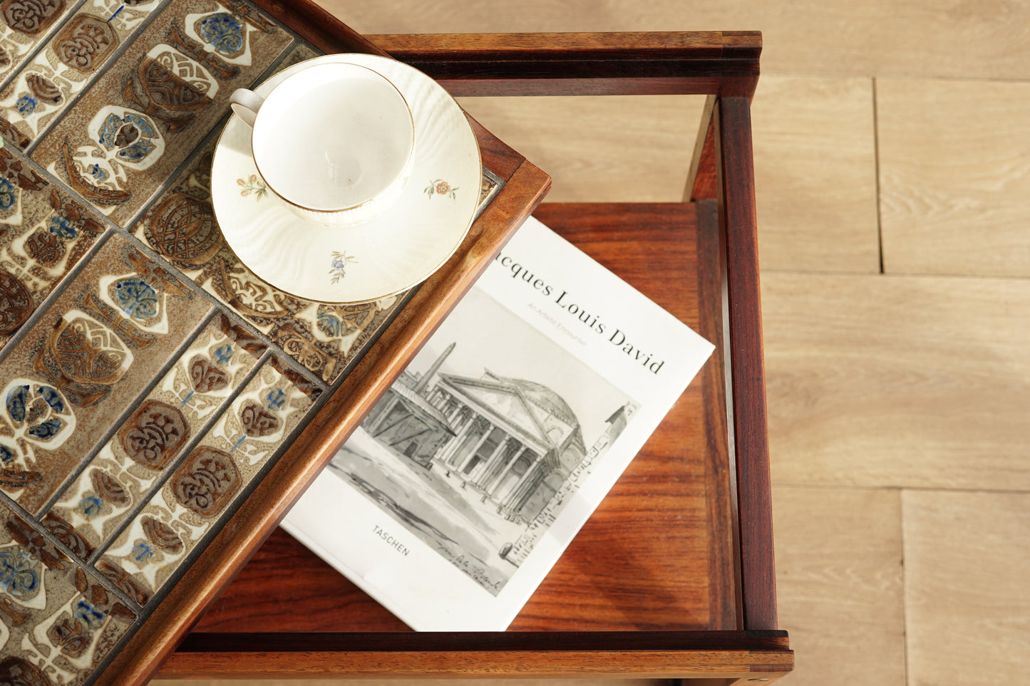 丹麥 Severin Hansen 皇家 哥本哈根磁磚 推車