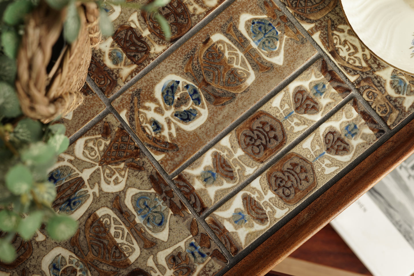 丹麥 Severin Hansen 皇家 哥本哈根磁磚 推車