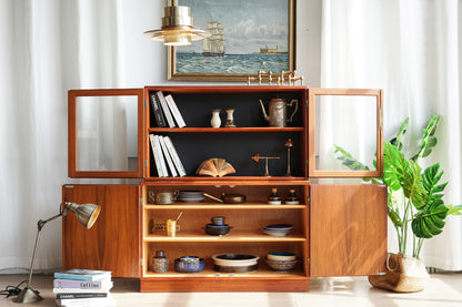 Børge Mogensen 柚木 展示 雙層 櫃組