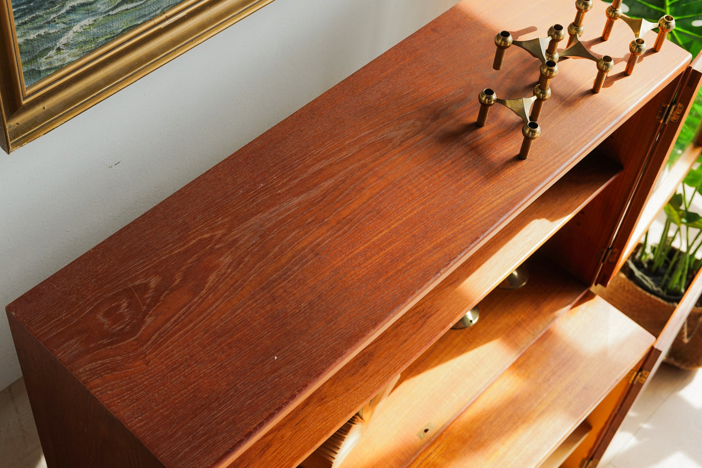 Børge Mogensen 柚木 展示 雙層 櫃組